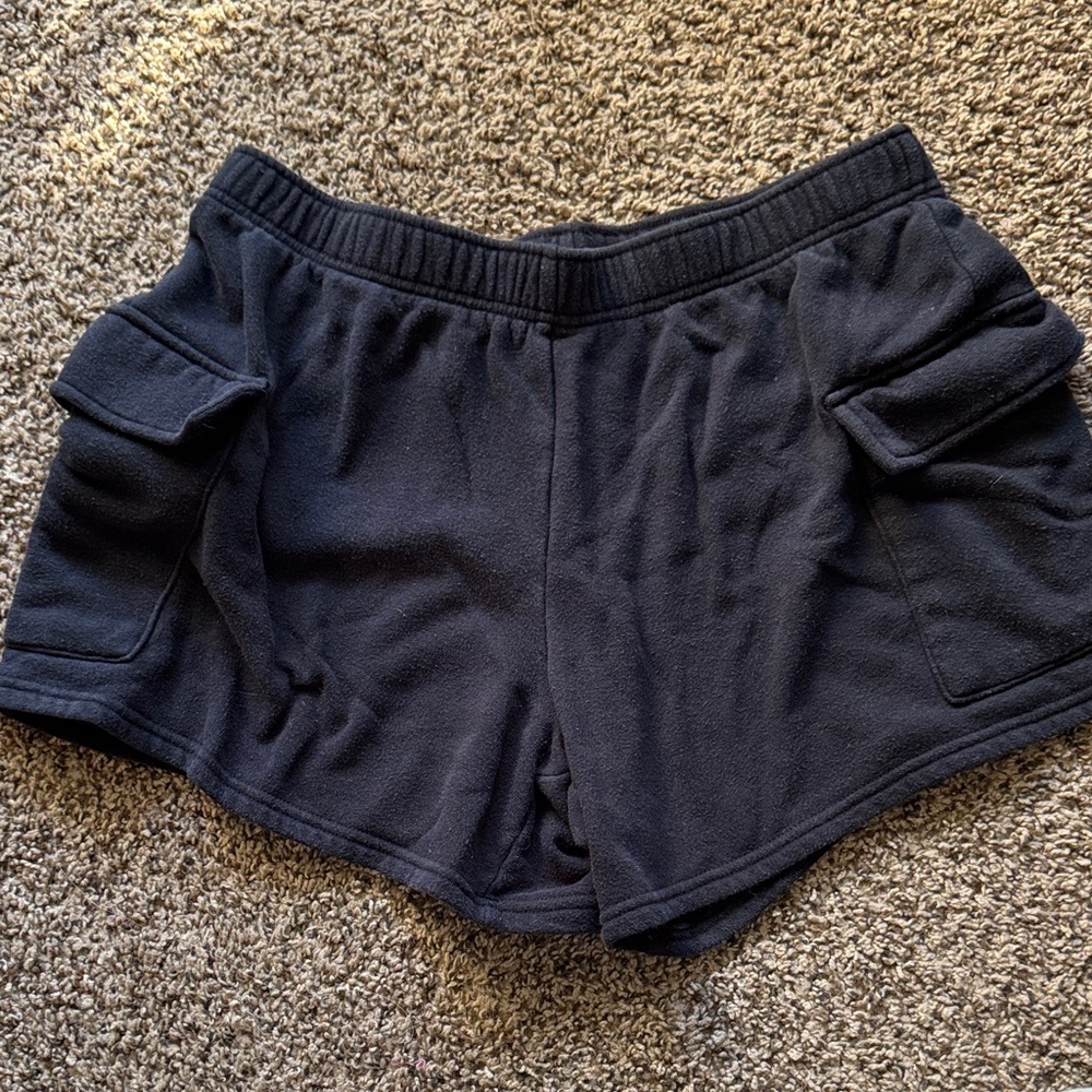 Women's Black Fleece Shorts
